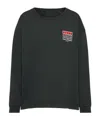 Maison Margiela Bingo T-shirt Woman Carbon In Black