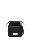 Maison Margiela Black '5ac Camera Medium' Crossbody Bag With Patch Logo