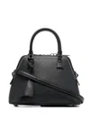 Maison Margiela Chic Mini Handbag For The Modern Woman In Black