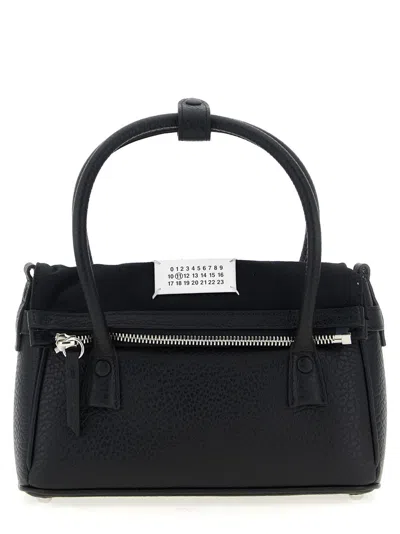 MAISON MARGIELA BLACK 5AC EAST WEST SMALL HANDBAG