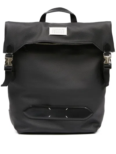 Maison Margiela Black 5ac Leather Backpack