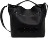 Maison Margiela Black 5ac Shopping Body Tote In T8013 Black