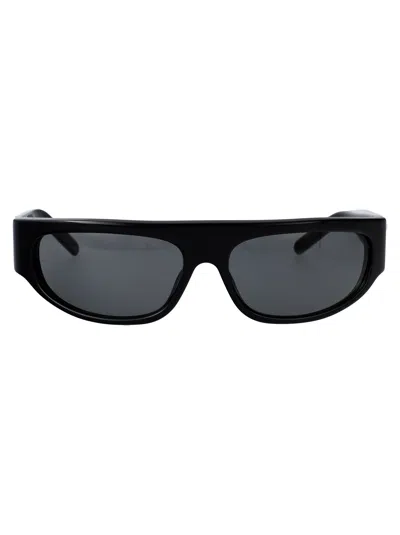 Maison Margiela Black Acetate Sunglasses