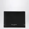 Maison Margiela Black Bi-fold Wallet With Logo Men