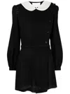 Maison Margiela Multiwear Dress In Blackwhite