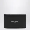 Maison Margiela Logo Card Holder Bi-fold Design In Black