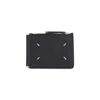 Maison Margiela Wallet Slim 2 Pincer In Black
