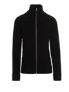 Maison Margiela Men Wool Blend Zipped Cardigan In Black