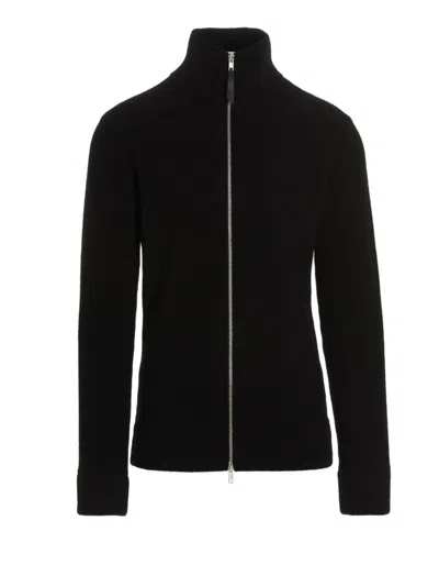MAISON MARGIELA BLACK CAMIONER CARDIGAN