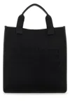Maison Margiela Rectangular Shopping Bag Top Handles In Black
