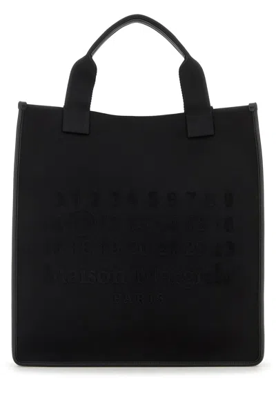 Maison Margiela Black Canvas Shopping Bag