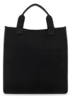 Maison Margiela Rectangular Shopping Bag Top Handles In Black