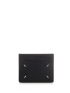 Maison Margiela Maison Martin Margiela Men Portacarte Four Stitches In Nero