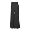 Maison Margiela Black Four Stitches Pants In Black