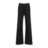 Maison Margiela Black Cotton 5 Pockets Pants In Black