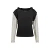 Maison Margiela Woman Top Charcoal Size M Cotton