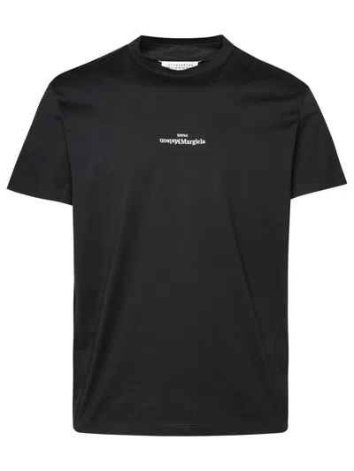 Maison Margiela Black Cotton T-shirt Man