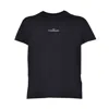 Maison Margiela Distorted Logo T-shirt In Black