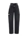 Maison Margiela Black 'cut' Jeans By  In Black