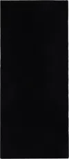 Maison Margiela Black Felted Wool Scarf In 900 Black