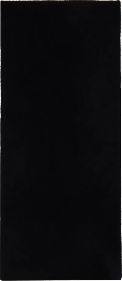 Maison Margiela Black Felted Wool Scarf