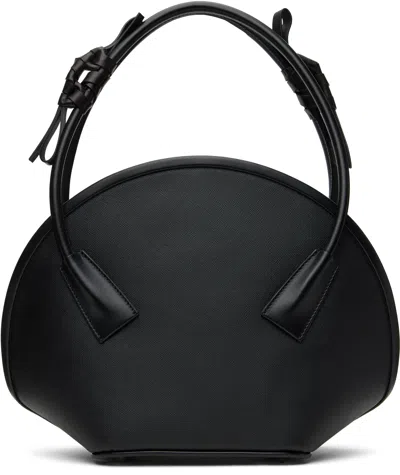 Maison Margiela Black Fortune Small Bag In Ha200 Black/black