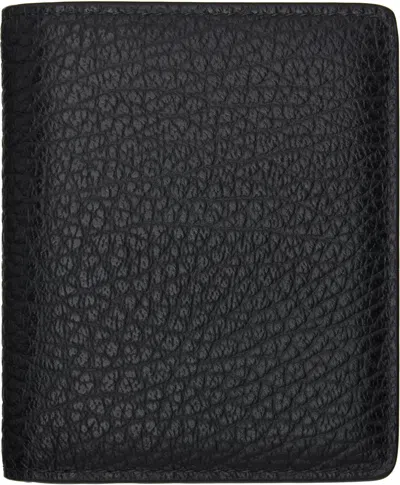 Maison Margiela Black Four Stitches Bifold Wallet