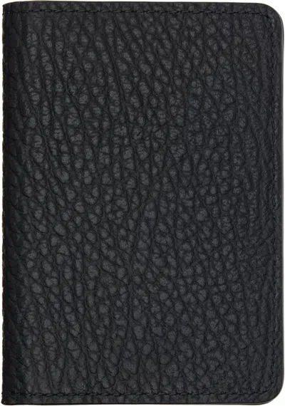 Maison Margiela Black Four Stitches Card Holder
