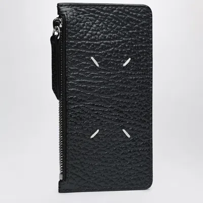 Maison Margiela Black Four Stitches Long Card Holder