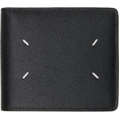 Maison Margiela Signature Stitch Compact Wallet In Pattern