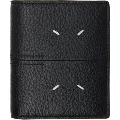 Maison Margiela Black Four Stitches Wallet