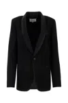 Maison Margiela Wool Single-breasted Blazer Jacket