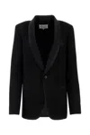 Maison Margiela Wool Single-breasted Blazer Jacket