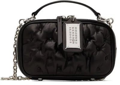 Maison Margiela Black Glam Slam Camera Mini Bag In T8013 Black