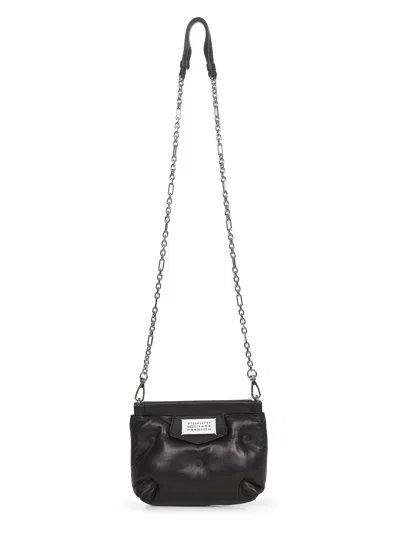 MAISON MARGIELA BLACK GLAM SLAM RED CARPET MINI BAG