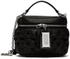 Maison Margiela Black Glam Slam Vanity Pouch In T8013 Black