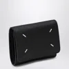 Maison Margiela Black Grained Leather Wallet Men