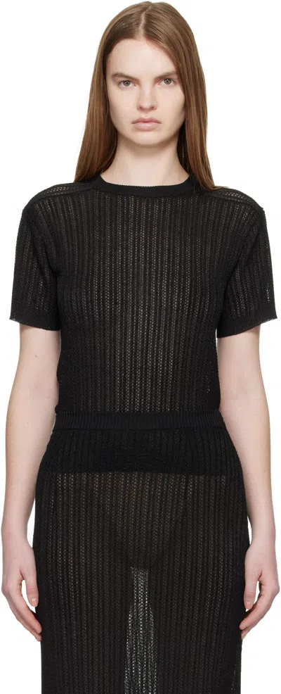 Maison Margiela Black Knit Sweater