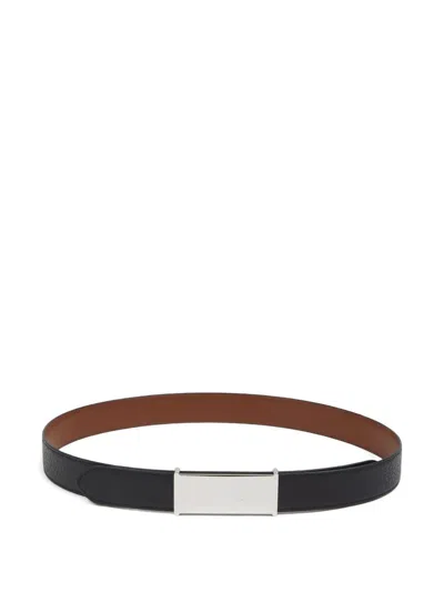 Maison Margiela Black Leather Belt