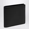 Maison Margiela Black Leather Bi-fold Wallet In Black