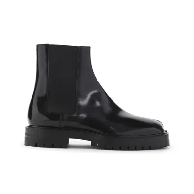 Maison Margiela Black Leather Boots