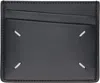 Maison Margiela Black Leather Card Holder