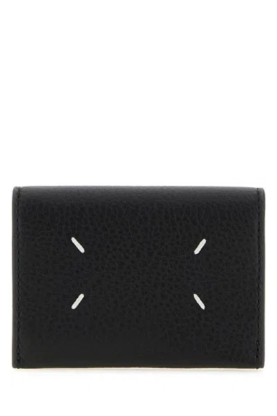 Maison Margiela Black Leather Card Holder