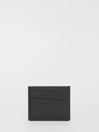 MAISON MARGIELA BLACK LEATHER CARDHOLDER 