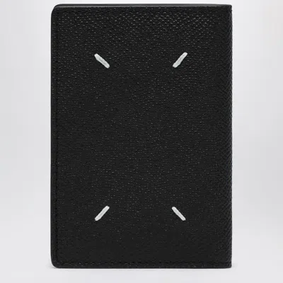Maison Margiela Black Leather Credit Card Holder