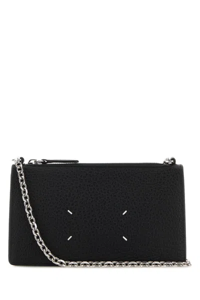 Maison Margiela Black Leather Crossbody Bag
