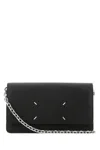 Maison Margiela Women's Four Stitches Chain Wallet In Black