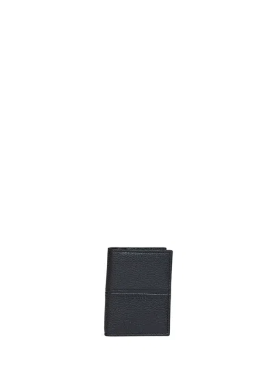 Maison Margiela Black Leather Dress-age Card Holder