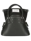 Maison Margiela 5ac Classique Micro Leather Handbag In Black