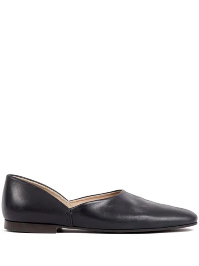 Maison Margiela Black Leather Loafers
